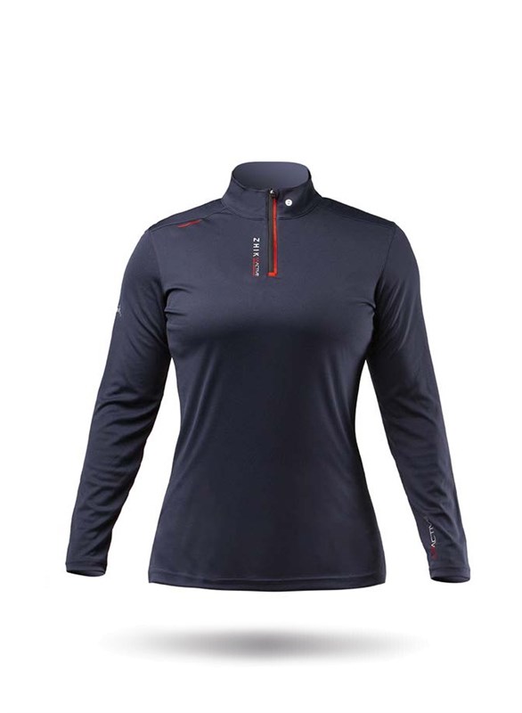 Гидромайка жен. ZHIK  UVActive L/S Polo