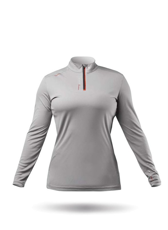Гидромайка жен. ZHIK 25 UVActive 1/4 Zip L/S Top Womens