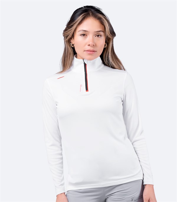 Гидромайка жен. ZHIK 25 UVActive 1/4 Zip L/S Top Womens