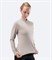 Гидромайка жен. ZHIK Womens UVActive ™ 1/4 Zip Long Sleeve Tech Top - фото 12916